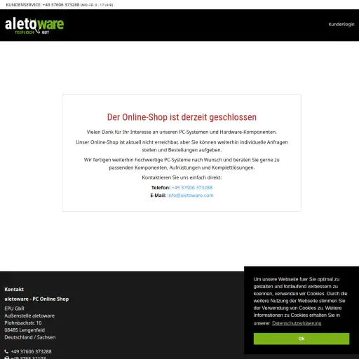 Alexander Tobias, aletoware.de