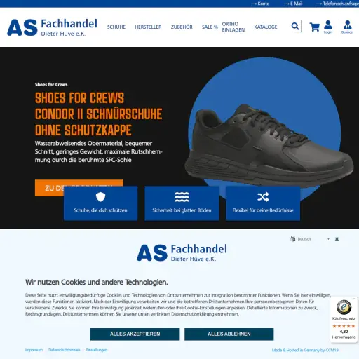 AS-Fachhandel Dieter Hüve e. K.