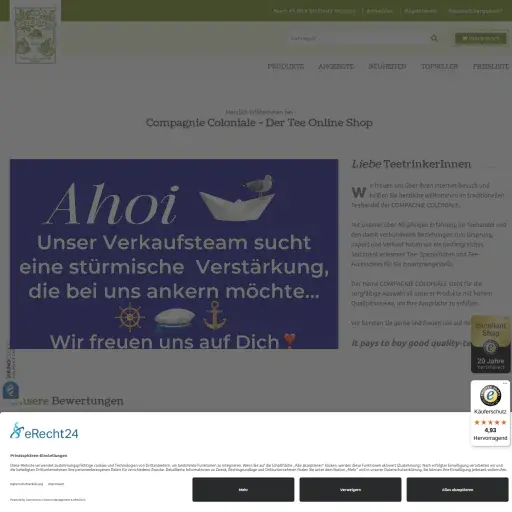 COMPAGNIE COLONIALE GmbH & Co. KG