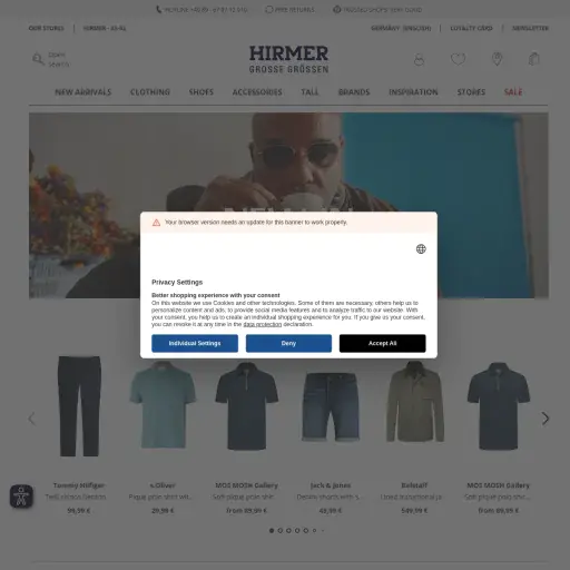 Hirmer Grosse Grössen Online GmbH