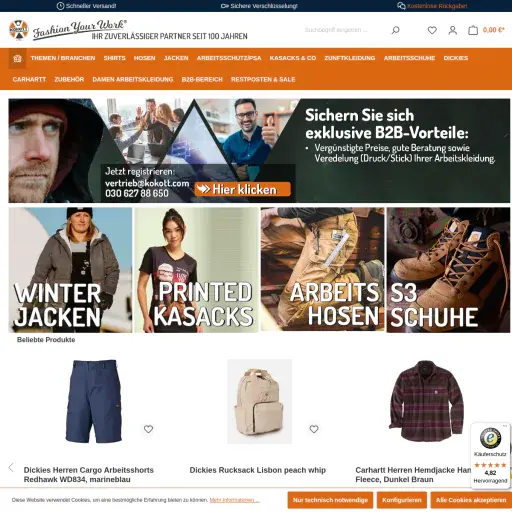Kokott Berufskleidung Gebr Hass GmbH