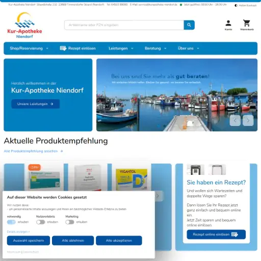 Kur-Apotheke Niendorf Inhaberin Michaela-Alexandra Banzhaf e.K.