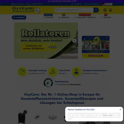 OXYCARE GmbH Sauerstoff.Beatmungstechnik