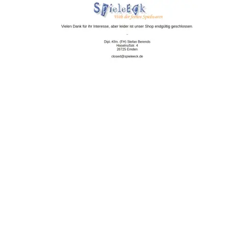 SpieleEck Stefan Berends