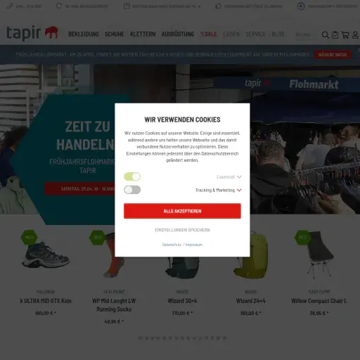 Tapir - Leipzig - Ausrüstung für Rucksackreisende GmbH